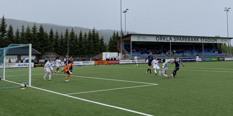 Orkla ledet to ganger, men tapte mot Tiller